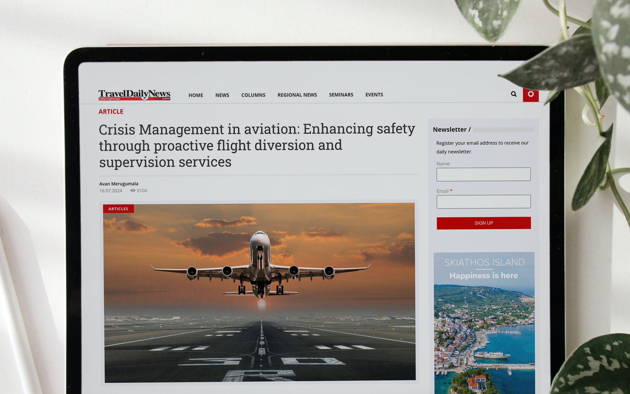 Crisis Management in aviation