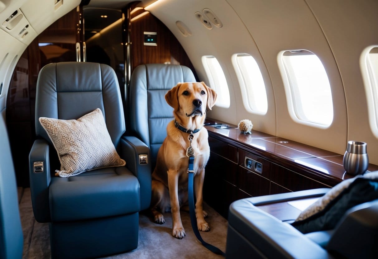 Shared Private Jet Flights with Pets: Private Jet with Pets